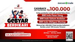 Yuk Ikuti Promo Gebyar Berdikari di MotionTrade, Berhadiah Cashback Rp100.000!