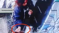 Mabuk Lem, Pengamen di Malang Bawa Pisau Bobol Distro Terekam CCTV<