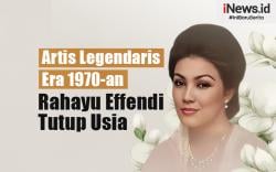 Infografis Artis Legendaris Era 1970-an Rahayu Effendi Tutup Usia