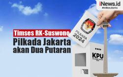 Infografis Timses RK-Suswono yakin Pilkada Jakarta akan Dua Putaran