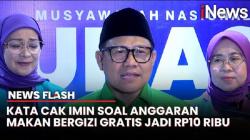 Kata Cak Imin soal Anggaran Makan Bergizi Gratis Rp10.000 per Porsi