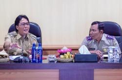 Bupati Giri Prasta Kunjungan Kerja ke Kantor Pertanahan Kabupaten Badung<