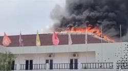 Kantor KPU Morowali Terbakar Hebat, Petugas Berjibaku Selamatkan Kotak Suara Pilkada<
