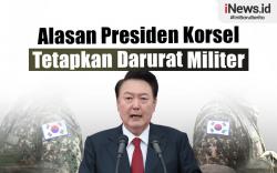 Infografis Alasan Presiden Korsel Tetapkan Status Darurat Militer