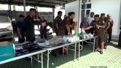 Hasil Pengungkapan 26 Perkara Pidana,  Kejari Salatiga Musnahkan Barang Bukti Narkotika hingga Bahan Peledak