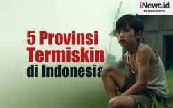 Infografis Deretan 5 Provinsi Termiskin di Indonesia