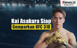 Infografis Kai Asakura Siap Gemparkan UFC 310