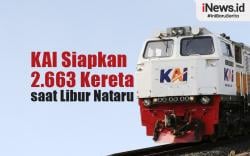 Infografis KAI Siapkan 2.663 Kereta saat Libur Natal dan Tahun Baru