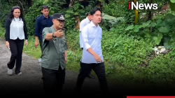 Wapres Gibran Tinjau Korban Bencana Banjir dan Lokasi Tanah Longsor di Sukabumi