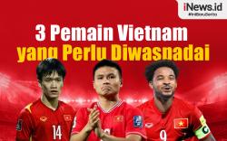Infografis 3 Pemain Vietnam yang Perlu Diwaspadai Timnas Indonesia