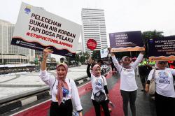 Para Aktivis Serukan Stop Kekerasan Terhadap Perempuan