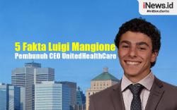 Infografis 5 Fakta Luigi Mangione Pembunuh CEO UnitedHealthcare