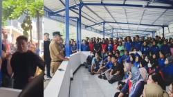 Sambil Menangis Mr Lee Owner PT AAM Semangati Pekerja usai Kebakaran, 2.000 Karyawan Diliburkan<