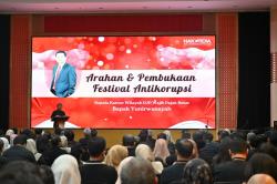 Peringati Hakordia, Kanwil DJP WPB Gelar Expo Antikorupsi