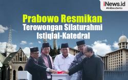 Infografis Presiden Prabowo Resmikan Terowongan Silaturahmi Istiqlal-Katedral