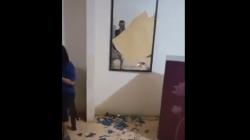 Viral Video Kantor Polsek Pangkalan Lampam di OKI Sumsel Dirusak Massa<