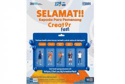 BRI Resmi Umumkan Para Juara Kreatif CreatorFest 2024