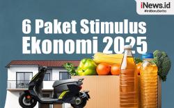 Infografis Daftar 6 Paket Stimulus Ekonomi 2025
