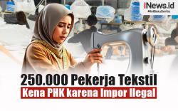 Infografis 250.000 Pekerja di Industri Teksil Kena PHK karena Impor Ilegal