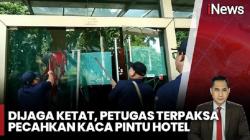 Sempat Diadang, Petugas Berhasil Eksekusi Hotel Garden Palace Surabaya<