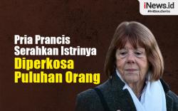 Infografis Pria Prancis yang Serahkan Istrinya Diperkosa Puluhan Orang Divonis 20 Tahun Penjara