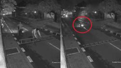 Viral 2 Pemuda Sengaja Taruh Tangga di Jalan Picu Kecelakaan di Bali, Netizen: Tunggu Karma<