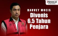 Infografis Harvey Moeis Divonis 6,5 Tahun Penjara