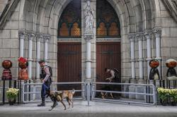 Polri Kerahkan Anjing Pelacak Sterilisasi Gereja Katedral Jakarta