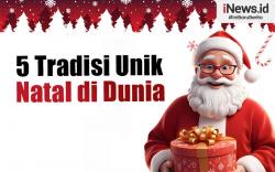 Infografis 5 Tradisi Unik Natal di Dunia
