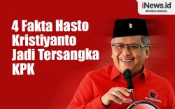 Infografis Fakta-fakta Hasto Tersangka KPK