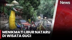 Asyiknya Wisata Guci Tegal, Bisa Berendam Air Panas hingga Main Rainbow Slide<