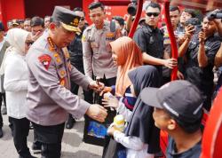 Kapolri Sebut Angka Kecelakaan Mudik Nataru 2024 Menurun Signifikan<