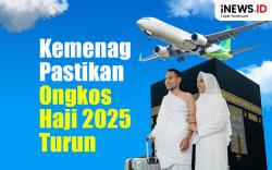 Infografis Kemenag Pastikan Ongkos Haji 2025 Turun