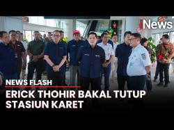 Selamat Tinggal Stasiun KRL Karet,  Erick Thohir: Ditutup dalam Waktu Dekat