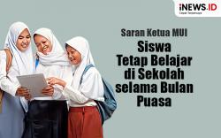 Infografis Ketua MUI Saran Siswa Tetap Belajar di Sekolah selama Bulan Puasa