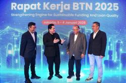 Menteri BUMN Erick Thohir Buka Rapat Kerja BTN 2025