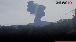 Detik-Detik Gunung Marapi Erupsi, Lontarkan Abu Vulkanik Capai 1.000 Meter