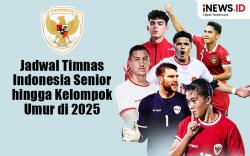 Infografis Jadwal Timnas Indonesia Senior hingga Kelompok Umur di 2025