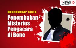 Infografis Mengungkap Fakta Penembakan Misterius Pengacara di Bone