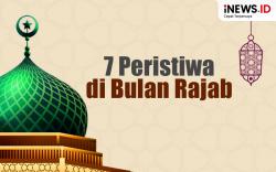 Infografis 7 Peristiwa di Bulan Rajab