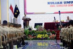 Kuliah Umum di Akpol Semarang, Kadiv Humas: Taruna Akpol Harus Jadi Agen Cooling System<