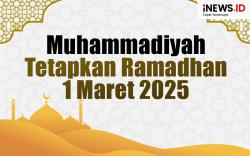 Infografis Muhammadiyah Tetapkan Awal Ramadhan 1 Maret 2025