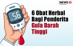 Infografis 6 Obat Herbal Bagi Penderita Gula Darah Tinggi