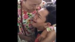 Agus Difabel Tersangka Pelecehan Seksual Menangis Histeris Saat Akan Ditahan<