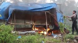 Penggerebekan Tambang Emas Ilegal di Nagan Raya, 5 Orang Ditangkap Kamp Dibakar<