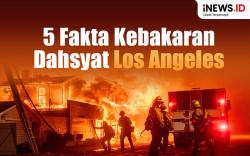 Infografis 5 Fakta Terbaru Kebakaran Dahsyat Los Angeles