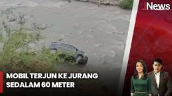 Pengemudi Kurang Mahir, Mobil Terjun ke Jurang 60 Meter di Mandailing Natal