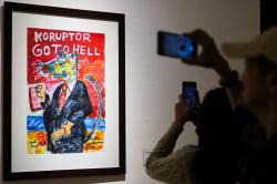 Pameran Lukisan Jejak Perlawanan Sang Presiden 2001