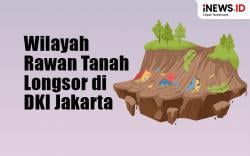 Infografis BPBD Jakarta Terbitkan Peringatan Dini Wilayah Rawan Longsor 