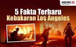 Infografis 5 Fakta Terbaru Kebakaran Los Angeles